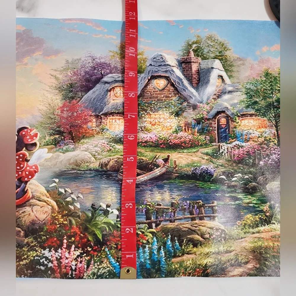Disney Mickey and Minnie Sweetheart Cove Print by Thomas Kinkade